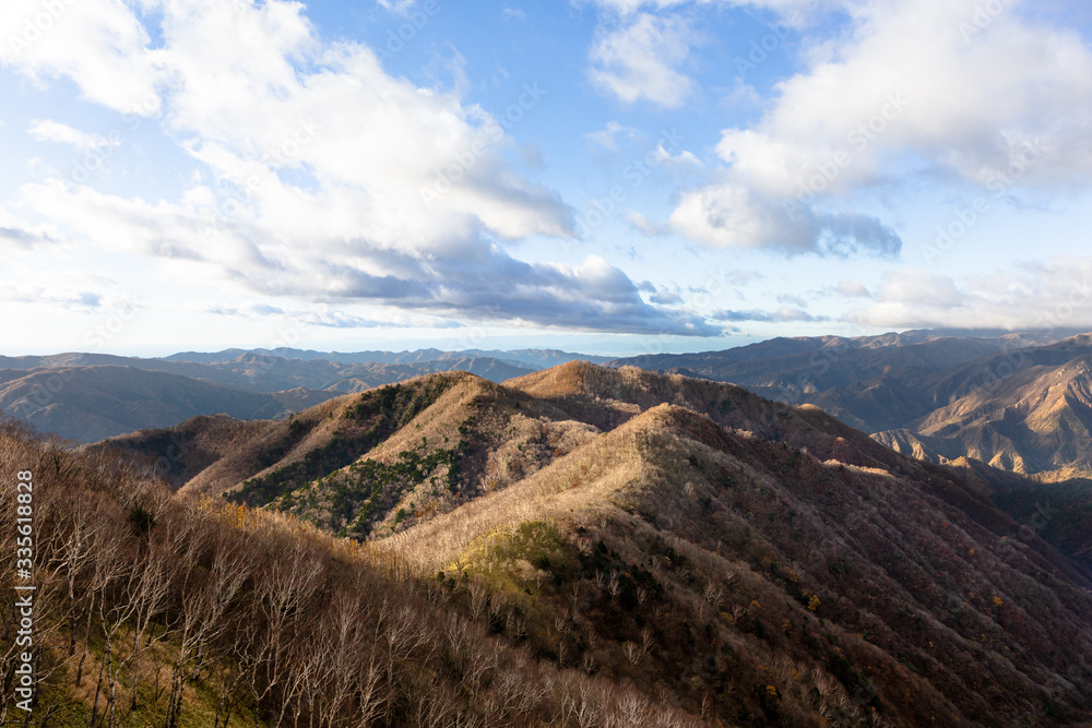 日本の国立公園・奥日光、半月山からの景色