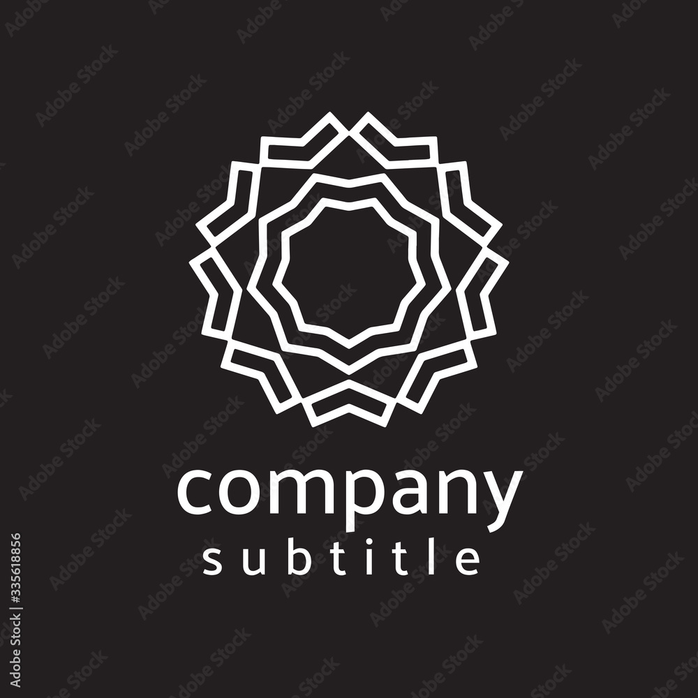 logo ornament with premium design