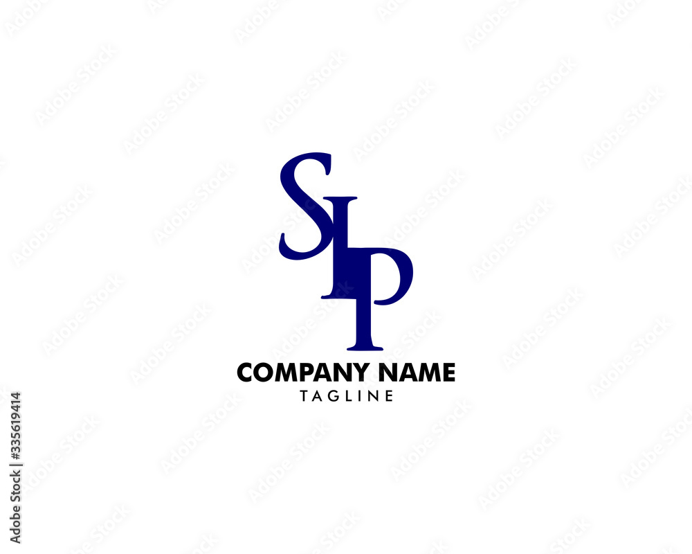 Initial Letter SIP Logo Template Design Initial Letter SIP Logo Template Design