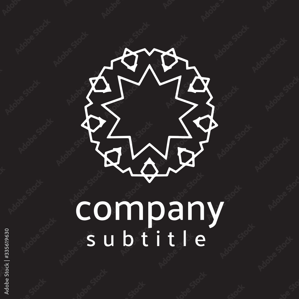 logo ornament with premium design logo ornament with premium design