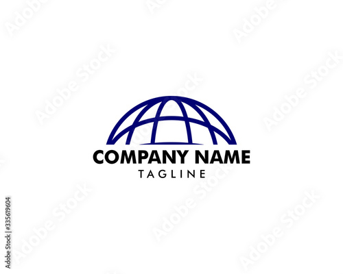 World Logo Icon Design Vector Illustration