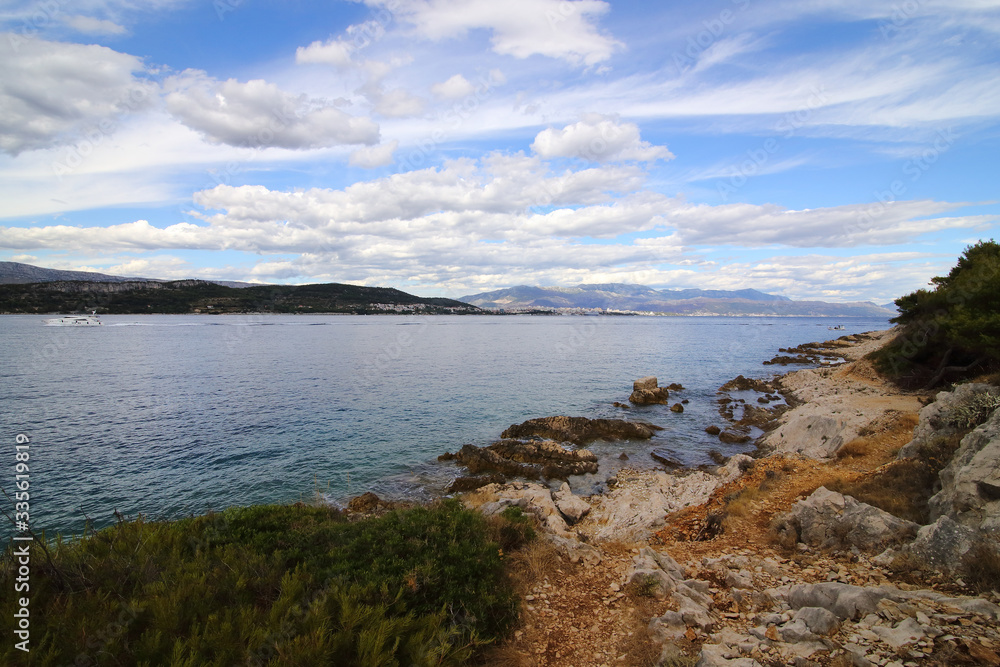 
Landscapes by the sea in Croatia