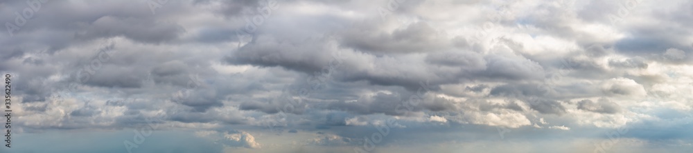 Fantastic clouds at sunrise