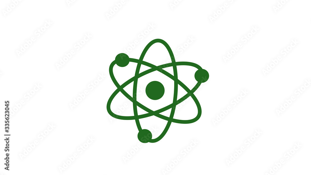 Amazing green dark atom icon,New atom icon,technology atom icon Amazing green dark atom icon,New atom icon,technology atom icon