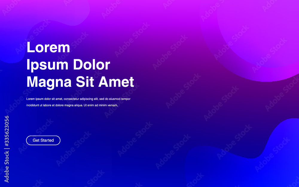 Fluid gradient shapes composition Futuristic design posters for landing page Fluid gradient shapes composition Futuristic design posters for landing page