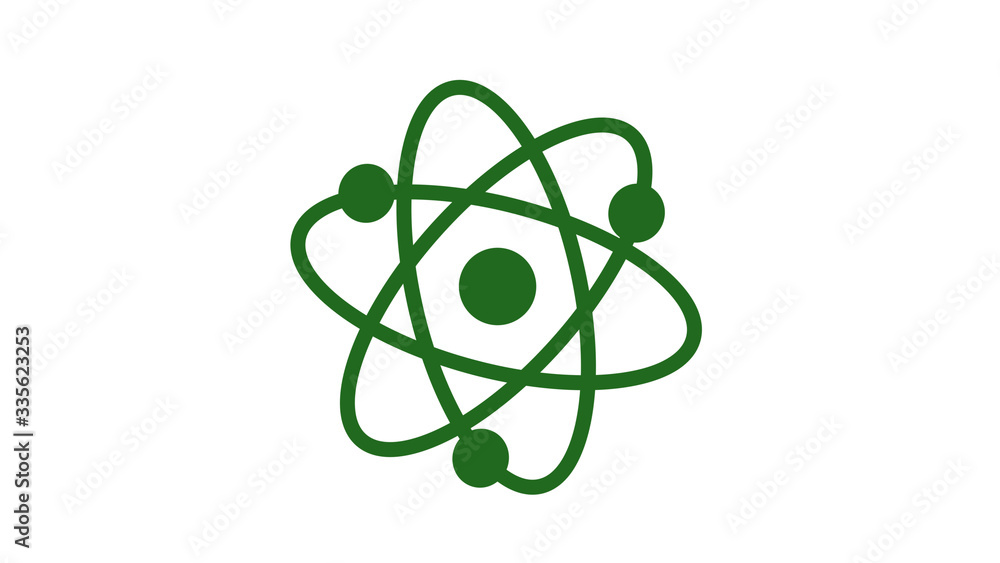 Amazing green dark atom icon,New atom icon,technology atom icon Amazing green dark atom icon,New atom icon,technology atom icon