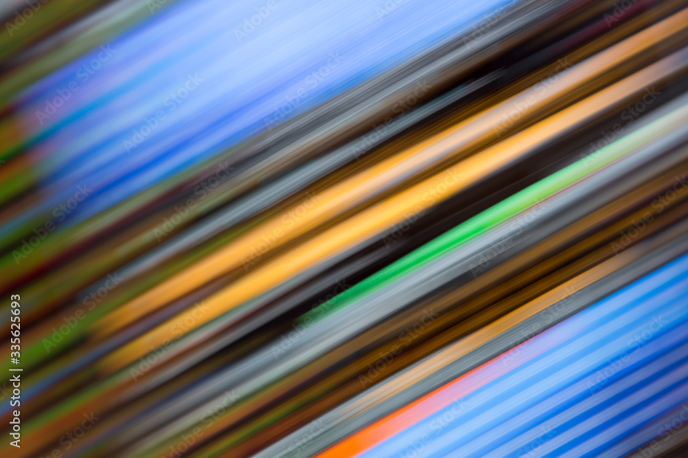 Blurred colored light streaks Blurred colored light streaks