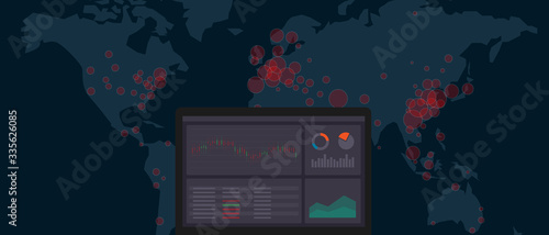 Corona virus covid-19 pandemic outbreak impact to stocks market economy financial investment monetary