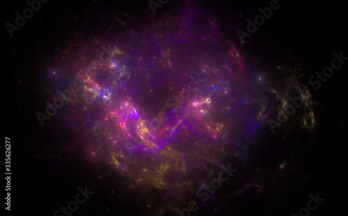 Fototapeta Naklejka Na Ścianę i Meble -  Star field background . Starry outer space background texture . Colorful Starry Night Sky Outer Space background.