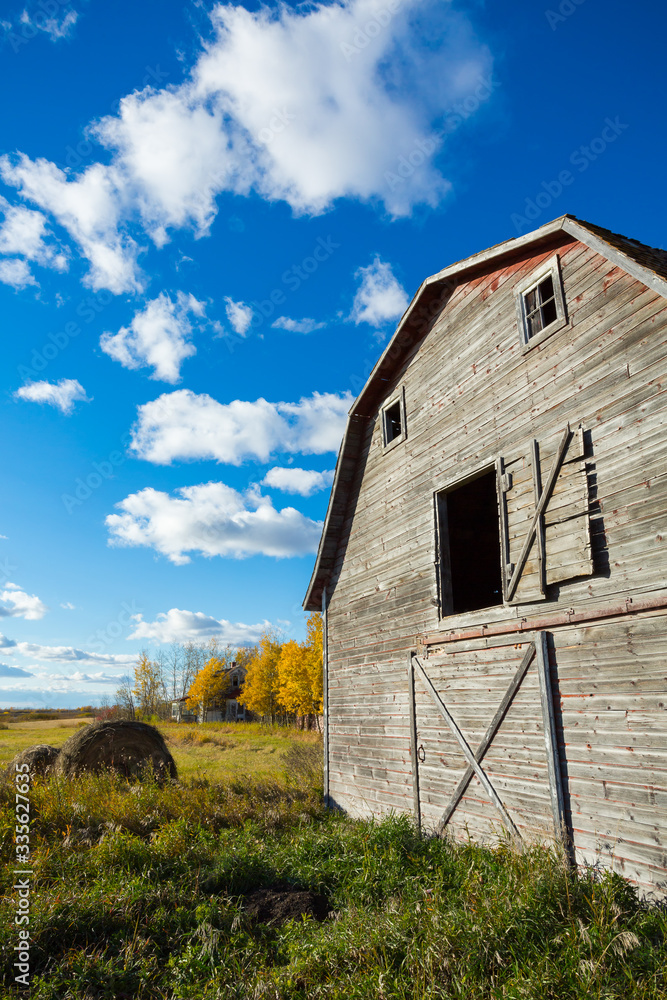 Obraz premium Old Weathered Barn