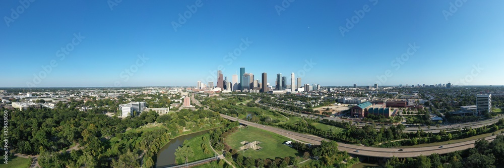 Houston Downtown Landscape
