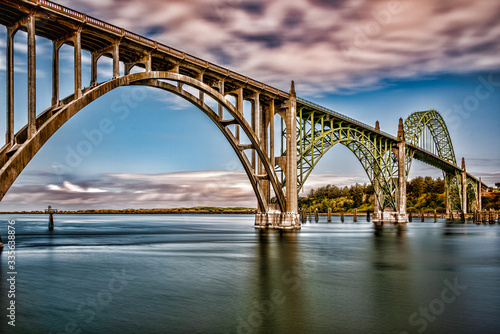 Yaquina Bay Bridge Long Exposure © David G. Rigg