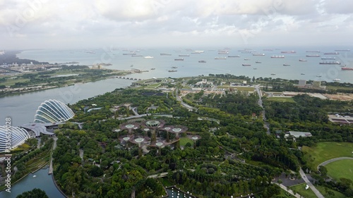 coastline of singapore in the early morning