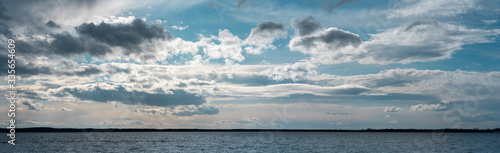 panorama cloudy sky