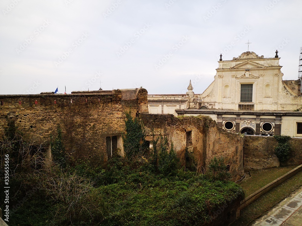 Castel Sant'Elmo in Naples, Italy