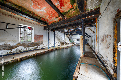 Fototapeta Abandoned boathouse