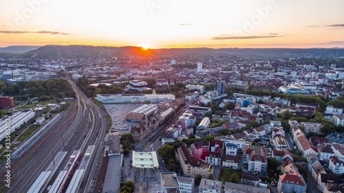 Sunrise over Heilbronn photo