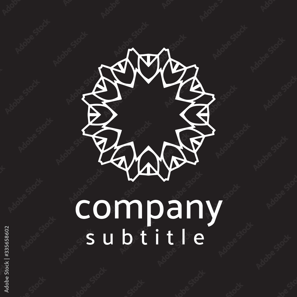 logo ornament with premium design logo ornament with premium design