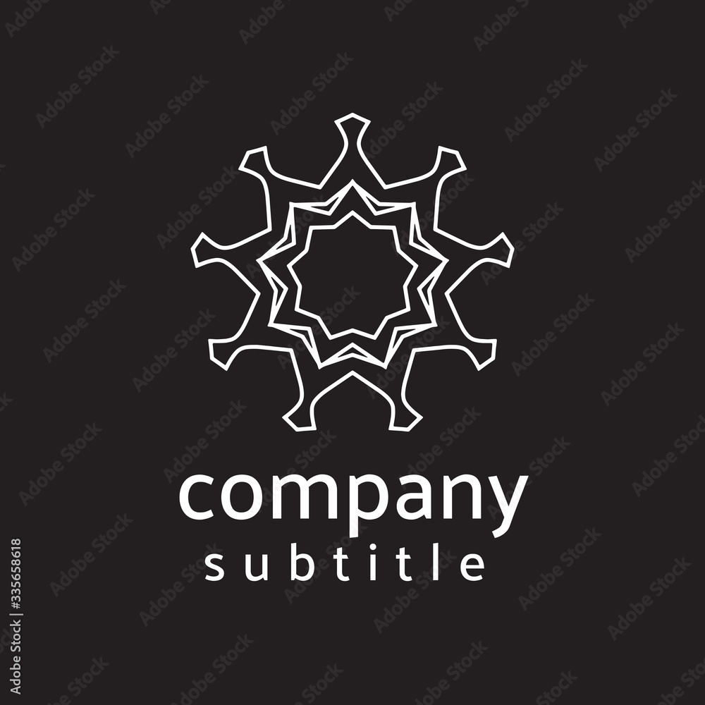 logo ornament with premium design logo ornament with premium design