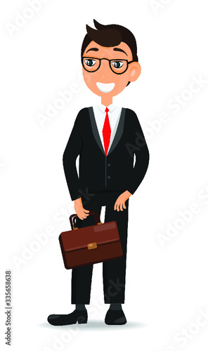 Business people businessman vector white background