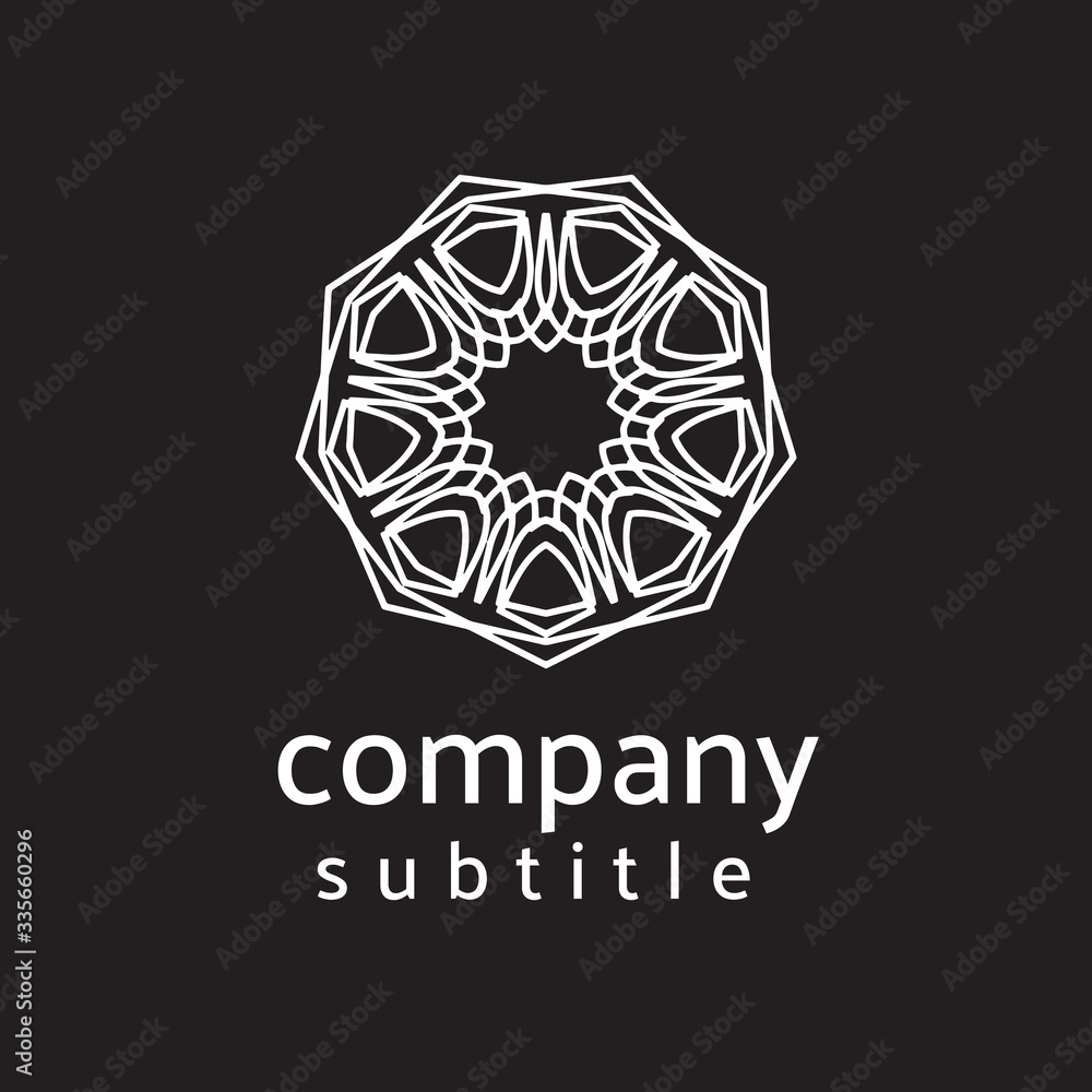 logo ornament with premium design logo ornament with premium design