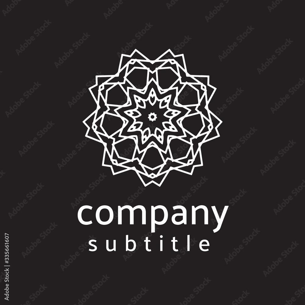 logo ornament with premium design logo ornament with premium design