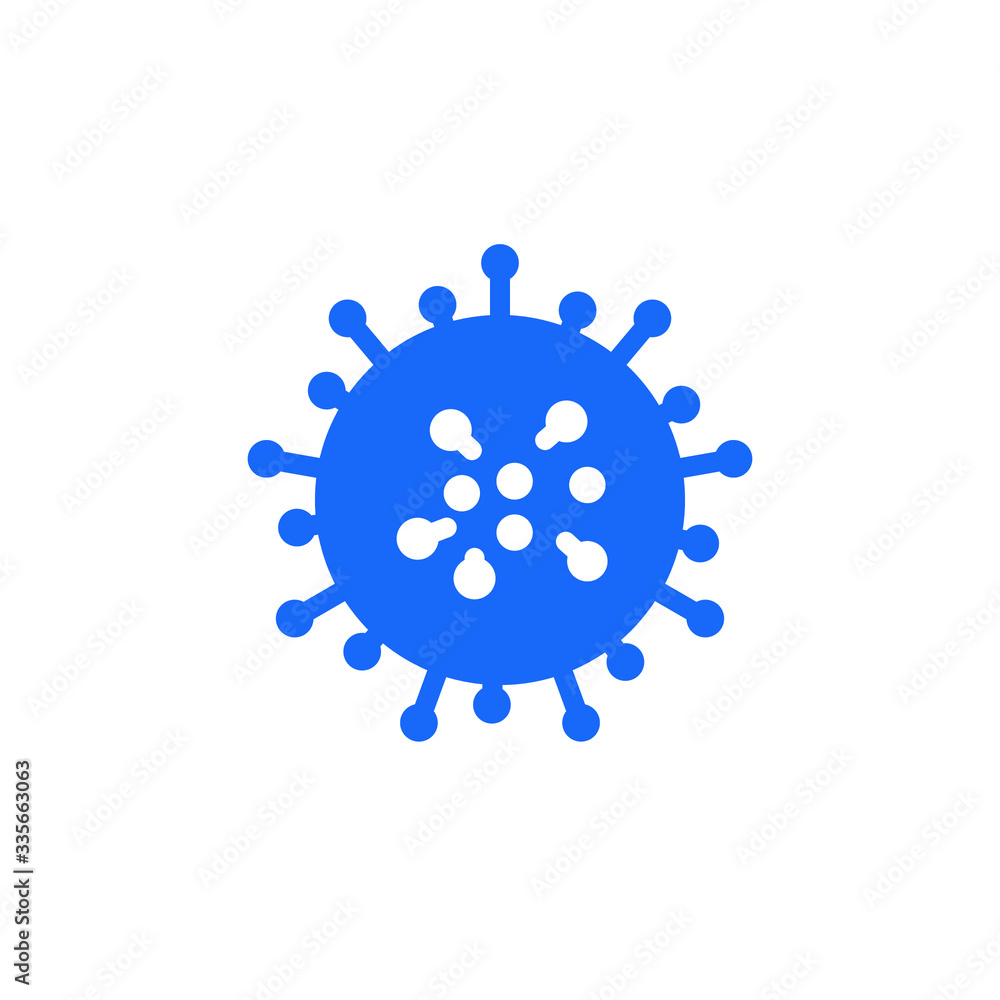 Virus icon template Virus icon template