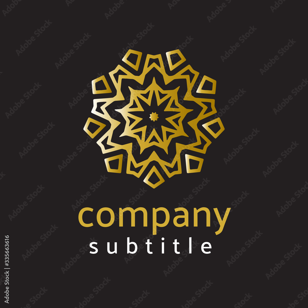 logo ornament with premium design logo ornament with premium design