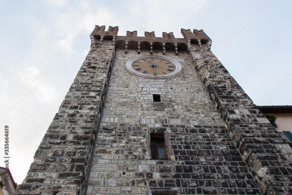 Torre della Pallata in Brescia, Lombardy, Italy.