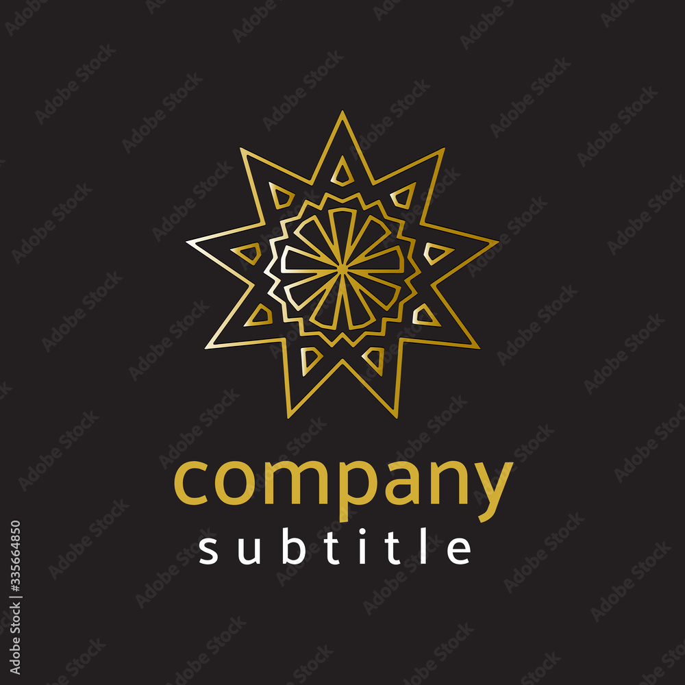logo ornament with premium design logo ornament with premium design