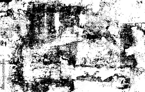 Wallpaper Mural Grunge Ink Vector Texture On Paper Black Print 5 Torontodigital.ca