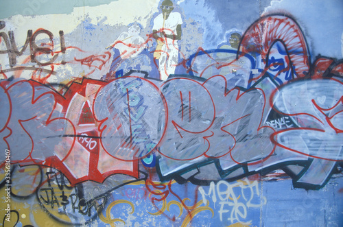 Graffiti of Street Life USA