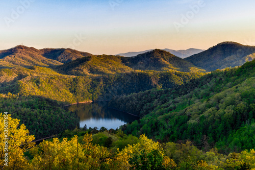 Smokey Mountains at Sunset