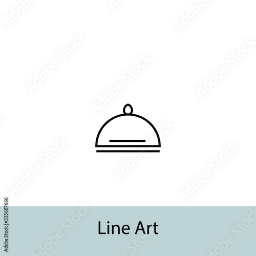 cutlery Line art icon