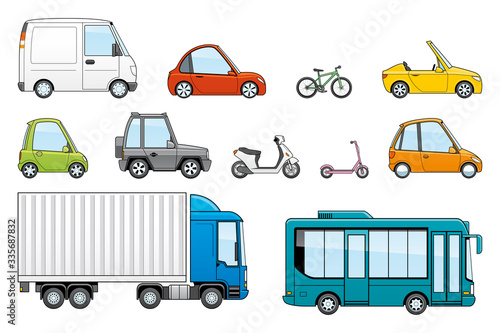 Land vehicles set