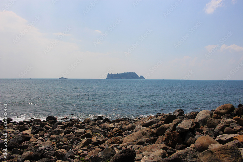 Beom Island - Jeju Olle Trail Route 7 : Beautiful Scenery of Jeju ...