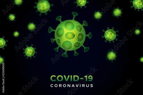 Covid-19 coronavirus background