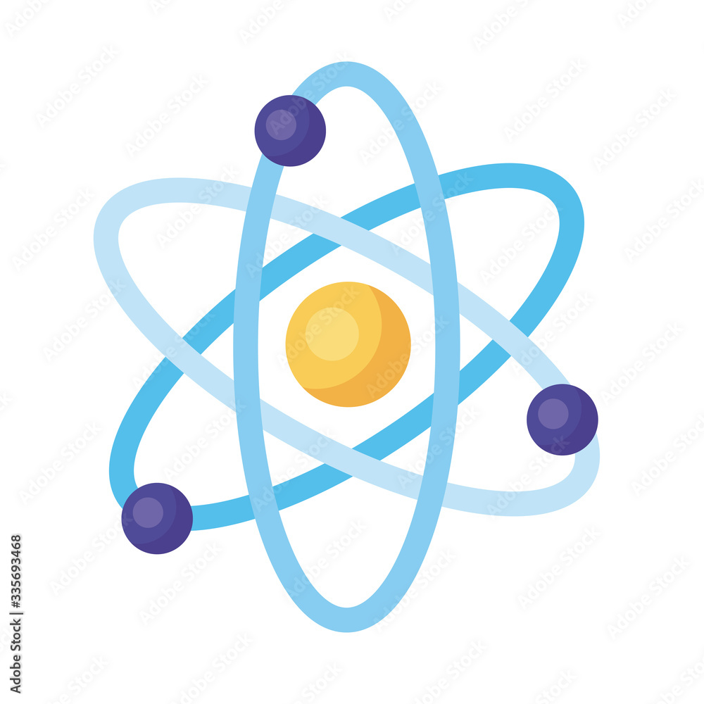 atom medical symbol detailed style icon atom medical symbol detailed style icon