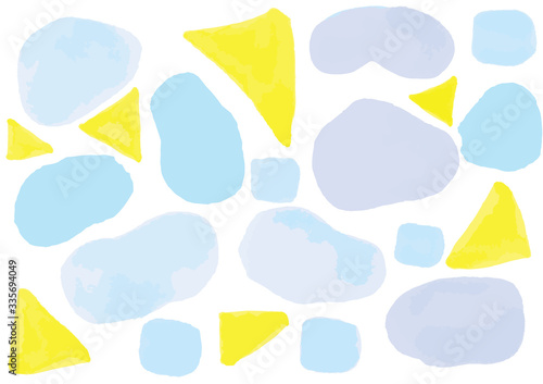 水彩風 丸い 吹き出しのイラスト セット Stock Vector Adobe Stock 水彩風 丸い 吹き出しのイラスト セット Stock Vector Adobe Stock