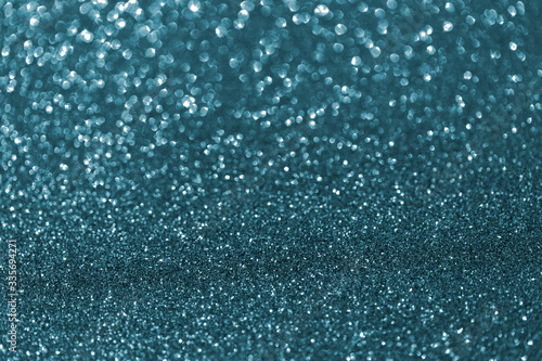 Ocean blue glitter texture