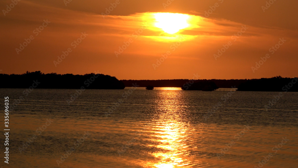 Amazing sunset in the Florida Keys