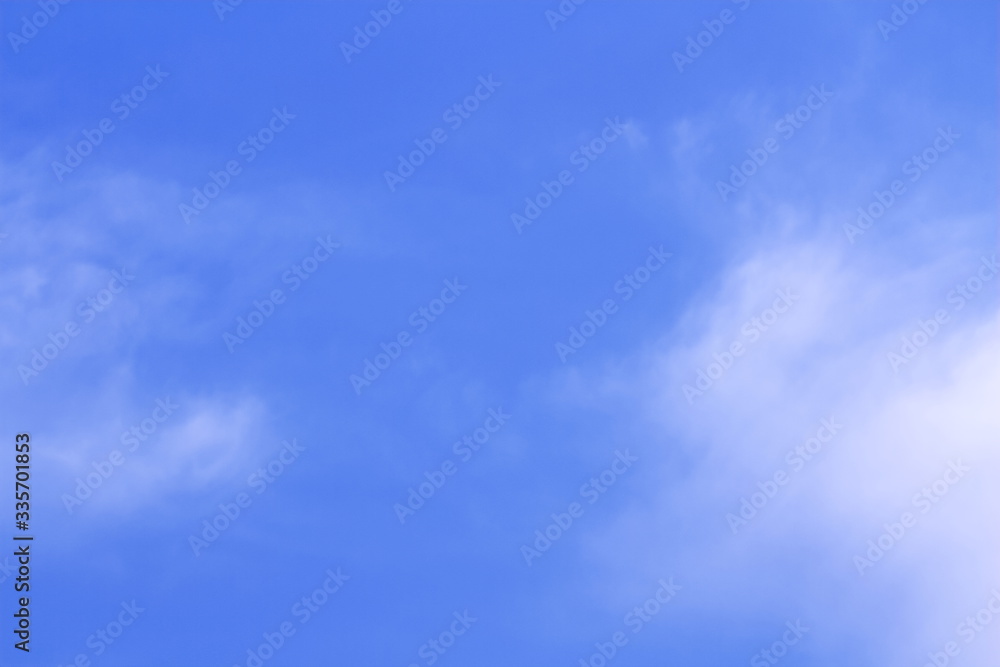 Fototapeta premium background blue sky with clouds nature view. a beautiful day.