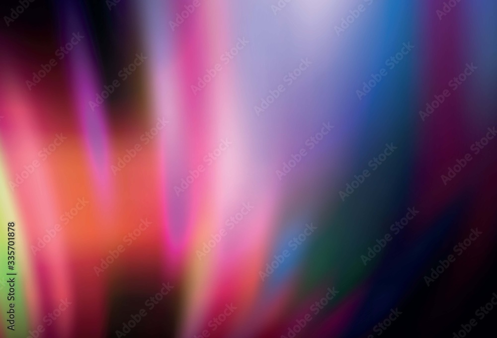 Dark Pink, Yellow vector abstract bright template.