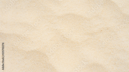 Beautiful sand on the beach