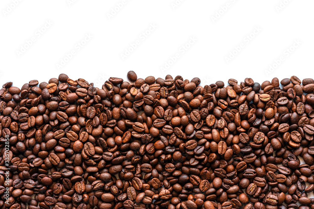 Coffee bean isolated on white background. Coffee bean isolated on white background.