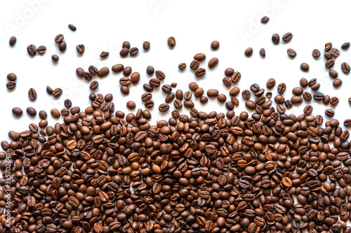 coffee bean isolated on white background