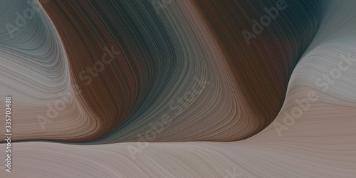 graphic design background with contemporary waves illustration with gray gray, very dark blue and very dark violet color. can be used as card, wallpaper or background texture