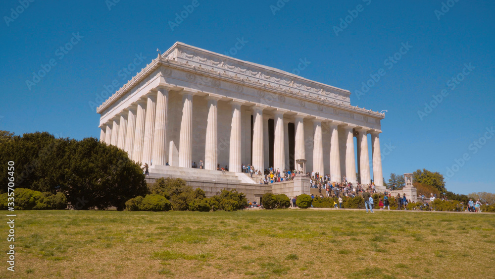 Abraham Lincoln Memorial in Washington DC