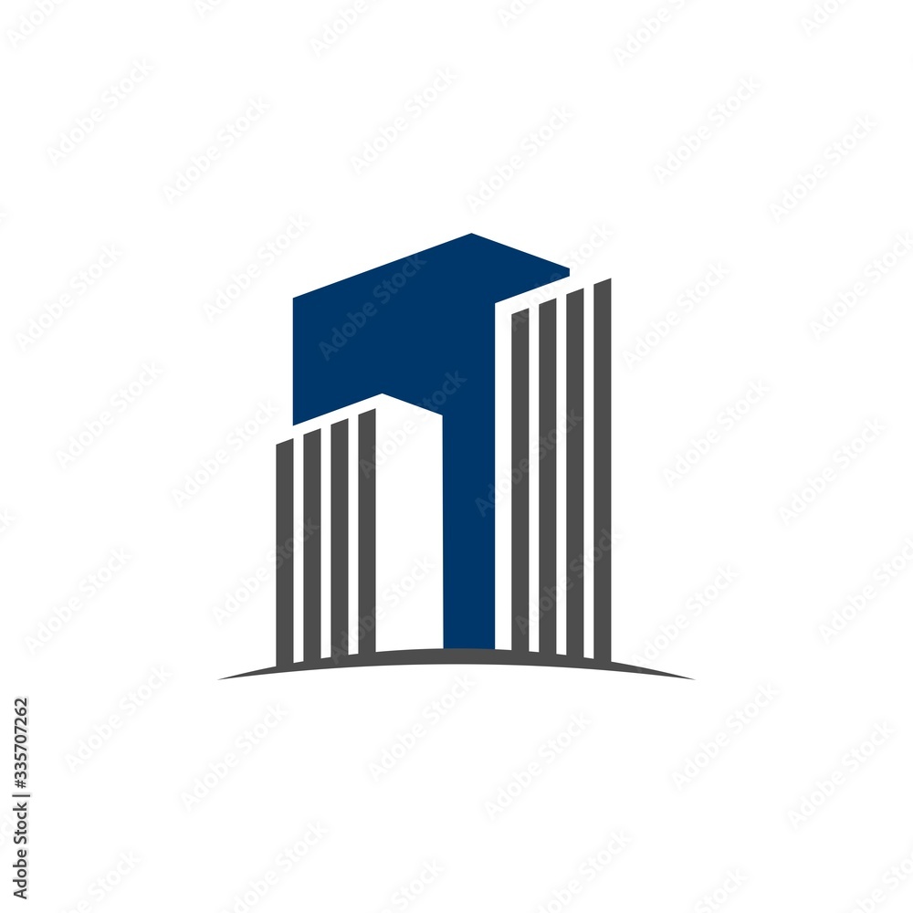 modern abstract luxury building for hotel or apartment vector illustration design modern abstract luxury building for hotel or apartment vector illustration design