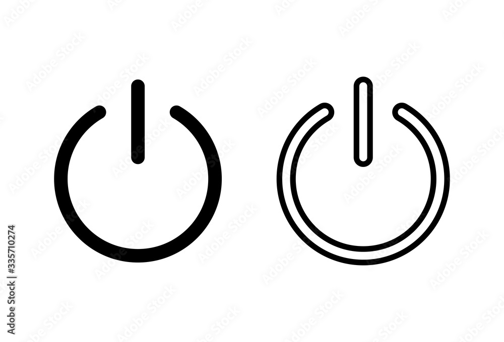 Power icons set. Power Switch Icon. Start power icon Power icons set. Power Switch Icon. Start power icon